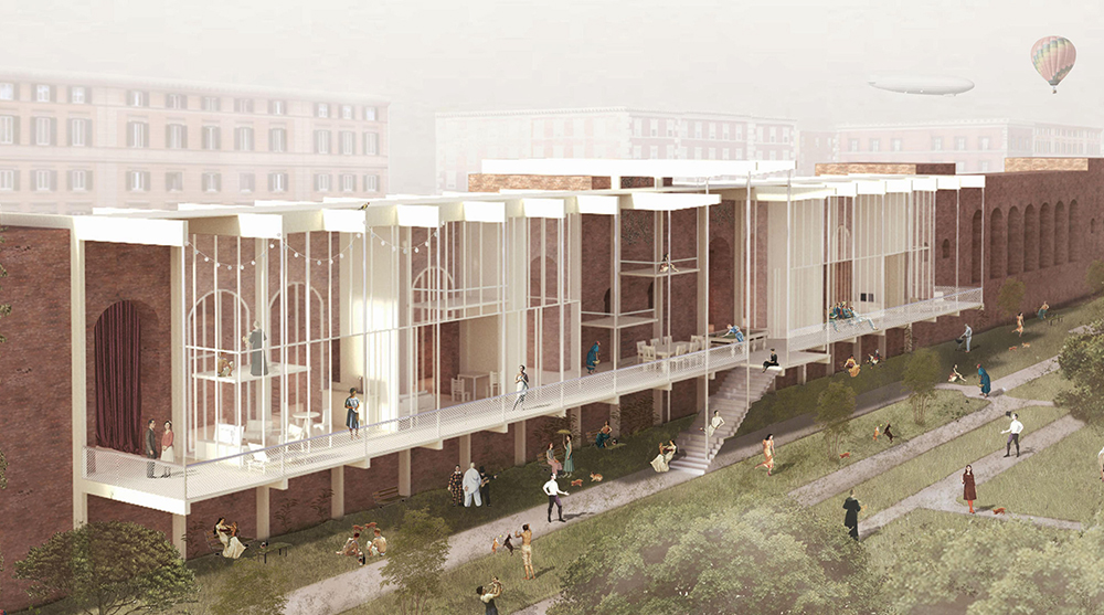 ROME COLLECTIVE LIVING CHALLENGE 1st prize winners